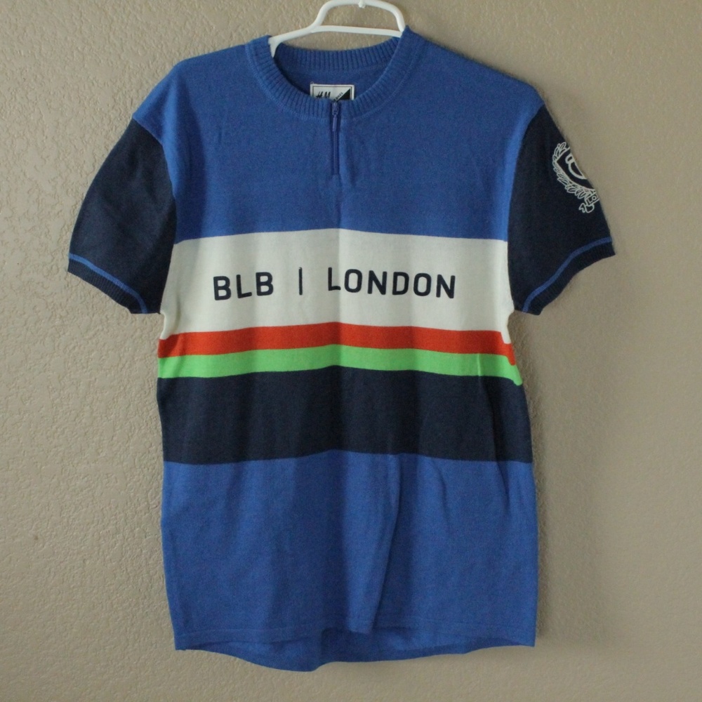 BLB London H&M Brick Lane Bikes Wool Shirt Medium